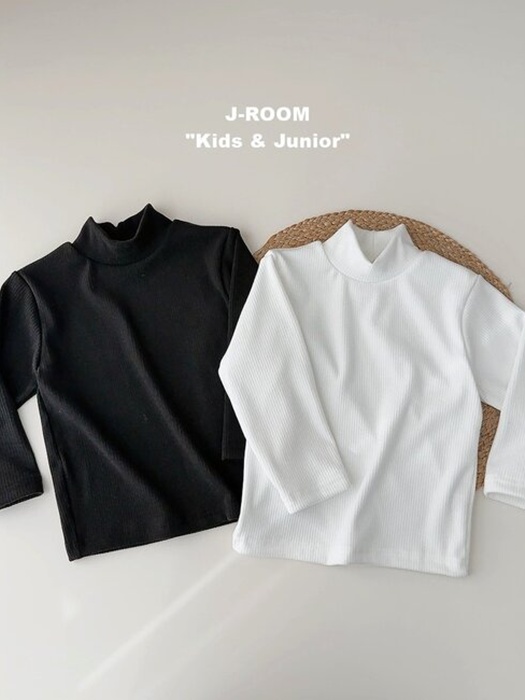 Basic Ribbed Turtleneck