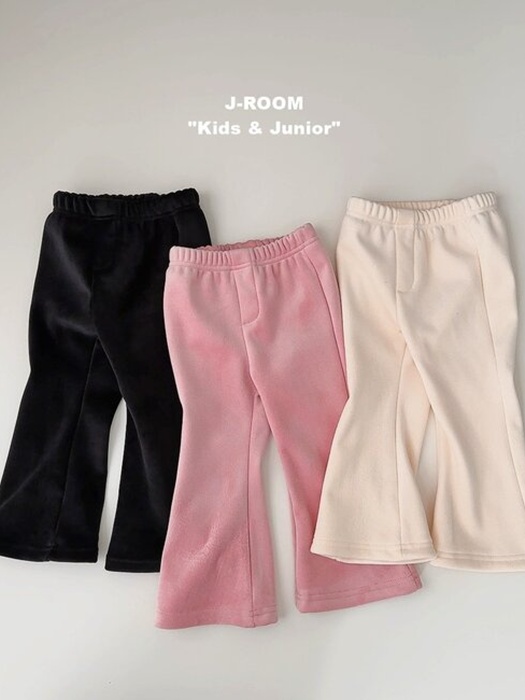 Fine Rib Velour Bootcut Pants Fine Rib Velour Bootcut Pants