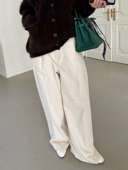 Corduroy Tuck Pleat Pants Corduroy Tuck Pleat Pants