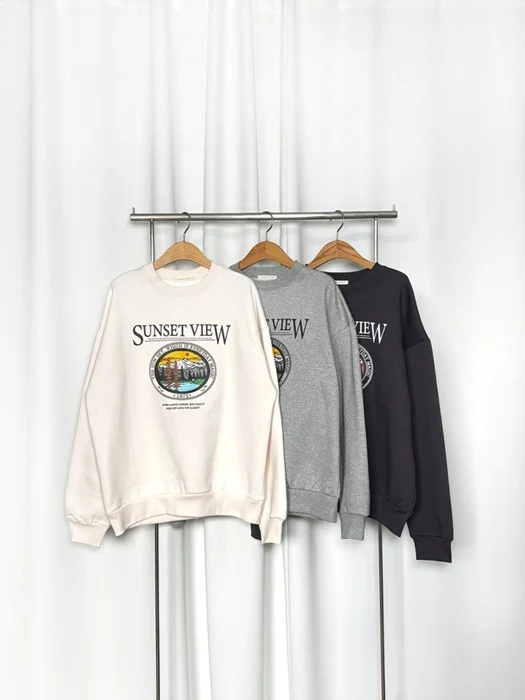Fleece Sunset Sweatshirt Fleece Sunset Sweatshirt