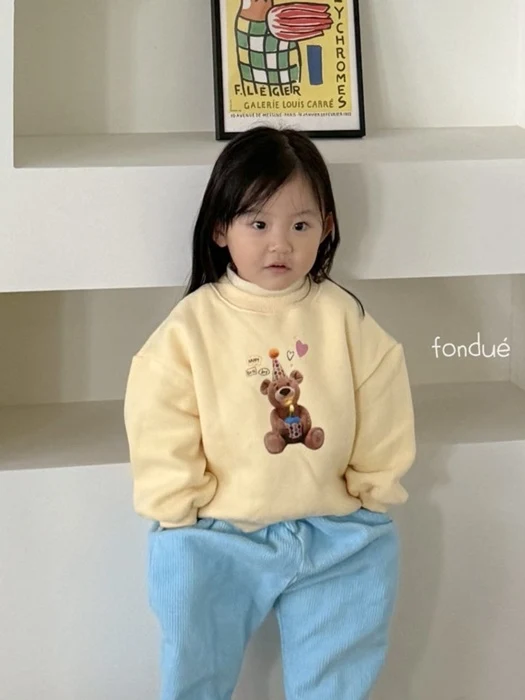 Happy Birthday Bear Sweatshirt