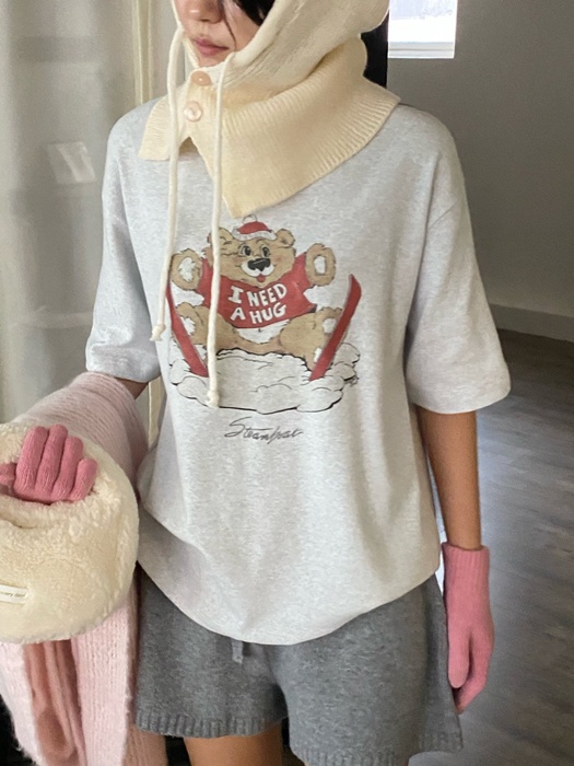 Hug Peach Short Sleeve Tee