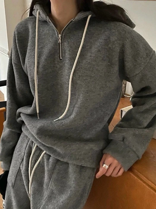 Alpaca Zipper Hoodie