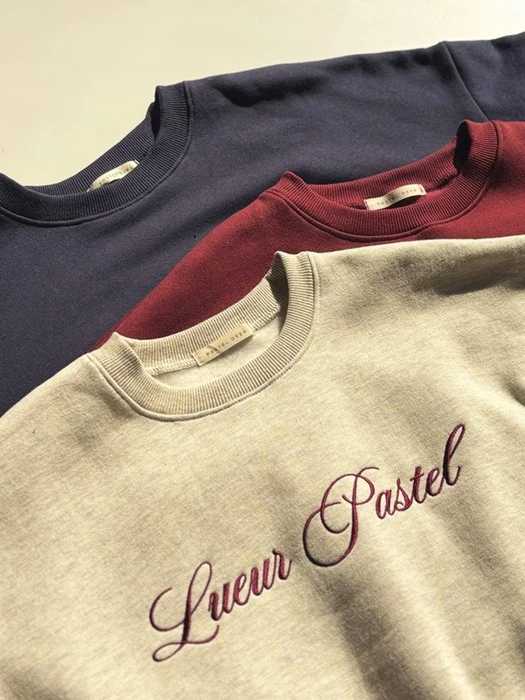 Fleece Pastel Crop Sweatshirt Fleece Pastel Crop Sweatshirt