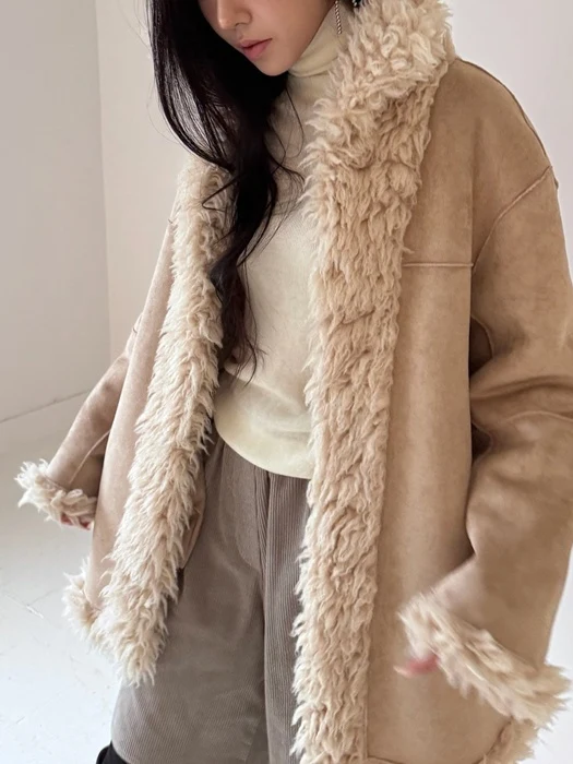 Ray Shearling Coat Ray Shearling Coat