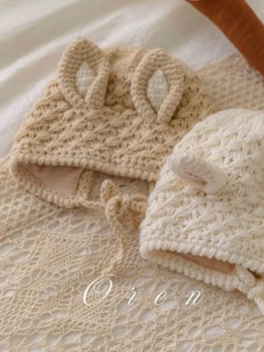Bunny Knit Bonnet