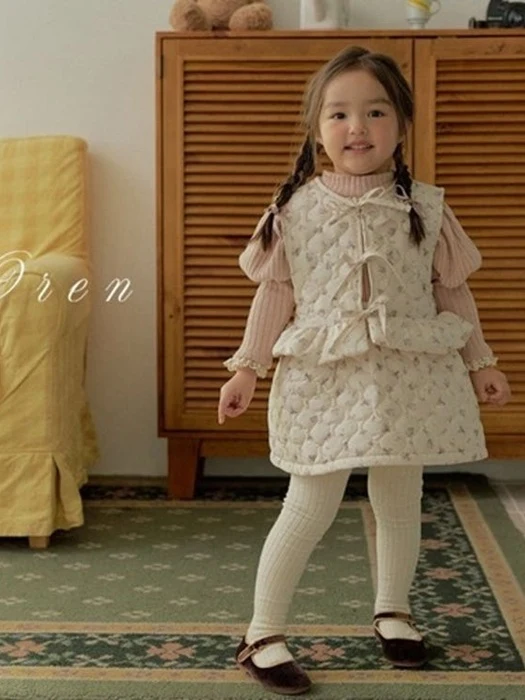 Roche Padded Vest Skirt Set