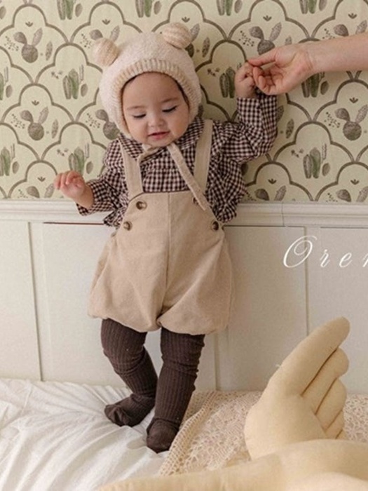 Bebe Noel Check Fleece Shirt
