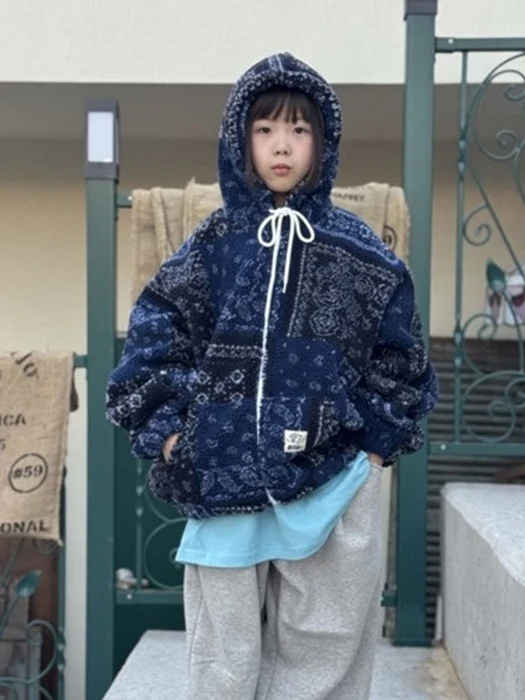 Badge Hood Zip-Up (Junior) Badge Hood Zip-Up (Junior)