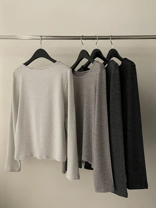 Snow Stripe Tee