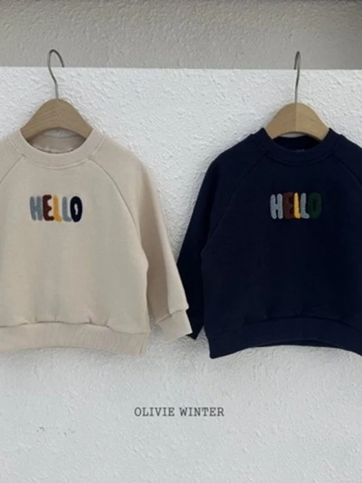 Hello Long Sleeve Tee Hello Long Sleeve Tee