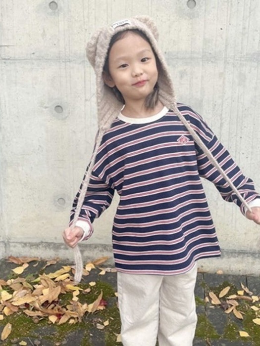 Grape Stripe Tee Grape Stripe Tee