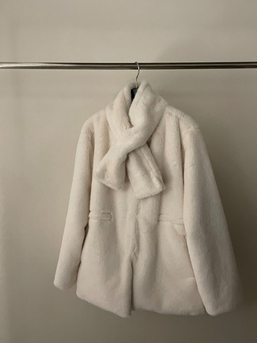 Mink Muffler Jacket