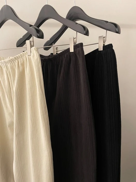 Cotton Bootcut Pants