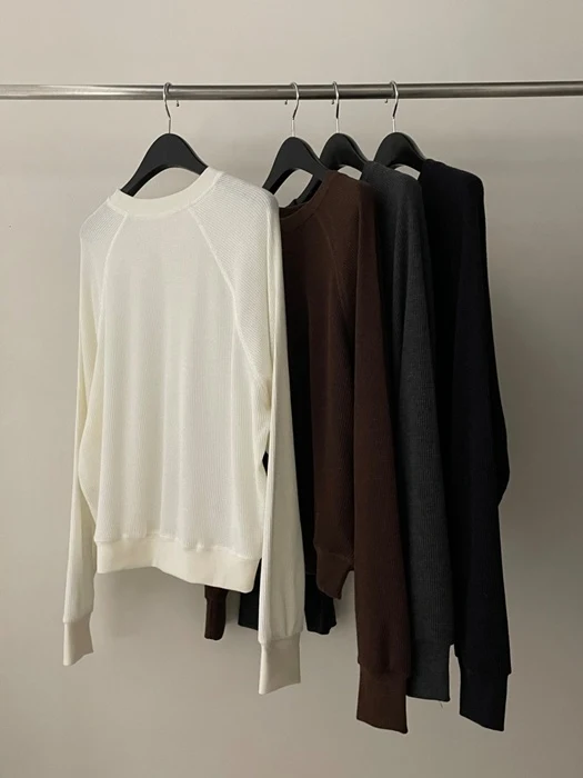 Angora Waffle Sweatshirt