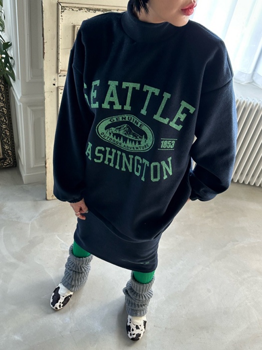 Seattle Fleece Tee Headband Set