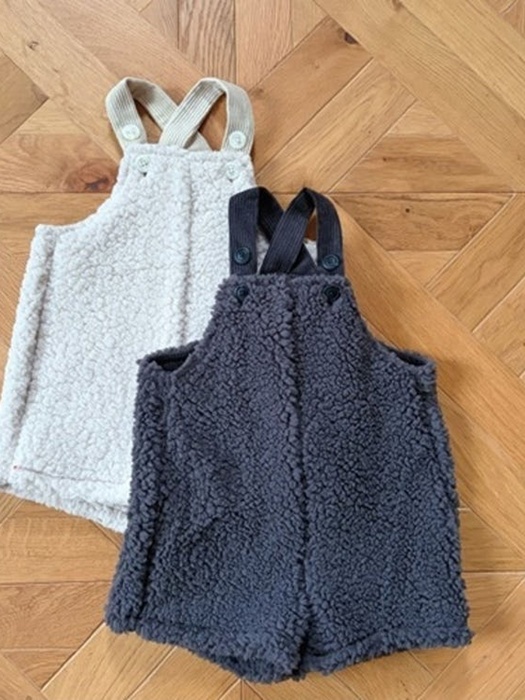 Bebe Pretzel Boa Overalls Bebe Pretzel Boa Overalls