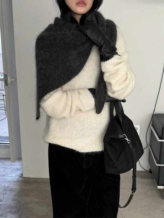 Soft Mohair Muffler