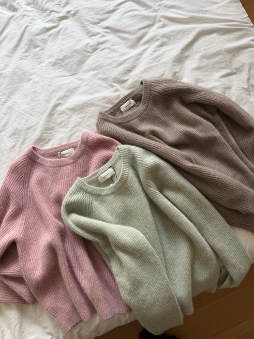 Niju Raccoon Round Knit
