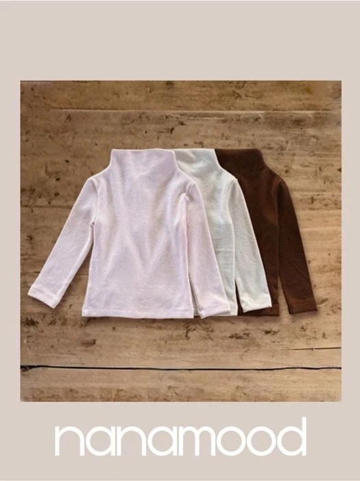 Bebe Soft Turtleneck Tee