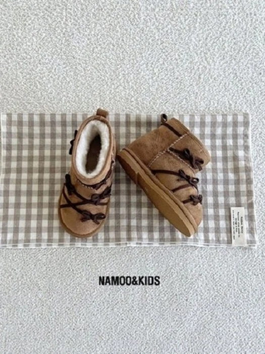 Ribbon Mute Ugg Boots