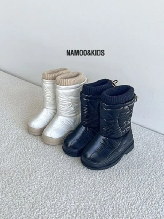 Lucy Ribbed Padding Boots