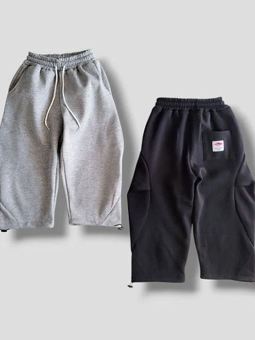Back Curve Fleece String Pants Back Curve Fleece String Pants