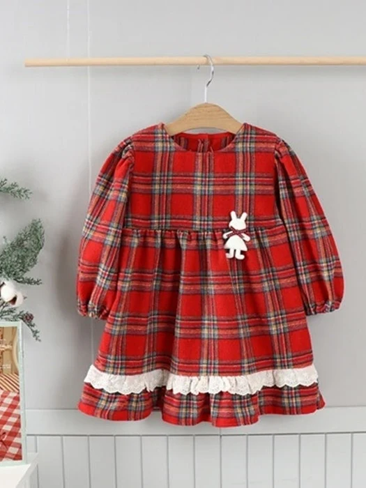 Cute Check One-piece