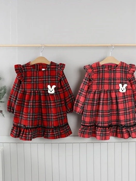 Grace Check One-piece