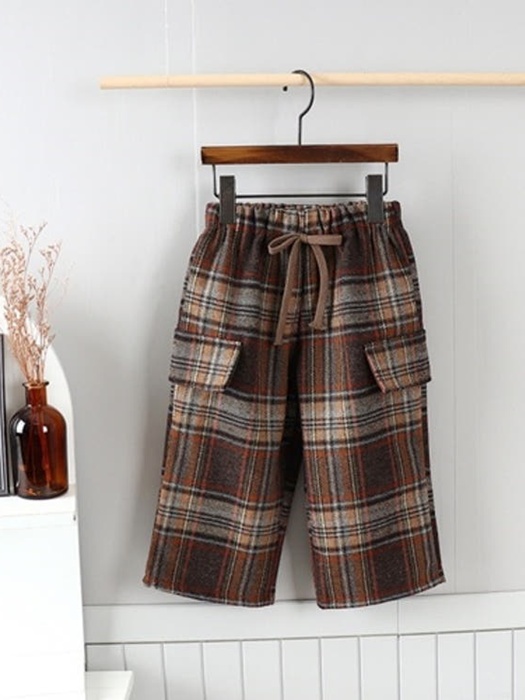 Winter Check Pants