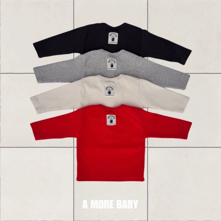 A More - Korean Baby Fashion - #babyboutique - Winter Peach Tee - 6