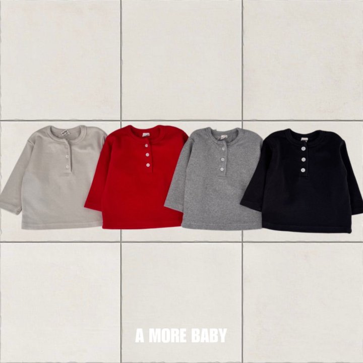 A More - Korean Baby Fashion - #babyboutique - Winter Peach Tee - 7