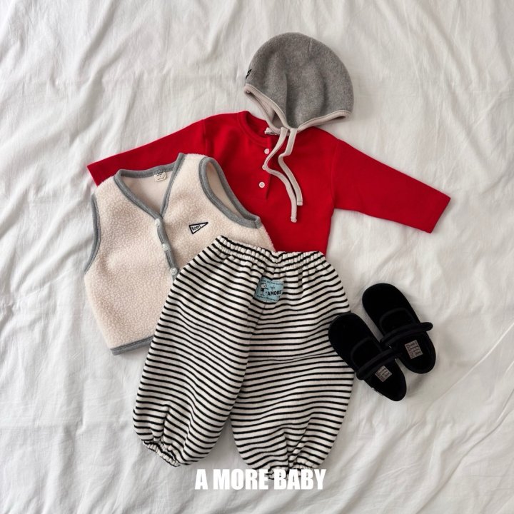 A More - Korean Baby Fashion - #babyclothing - Striped Pants - 8