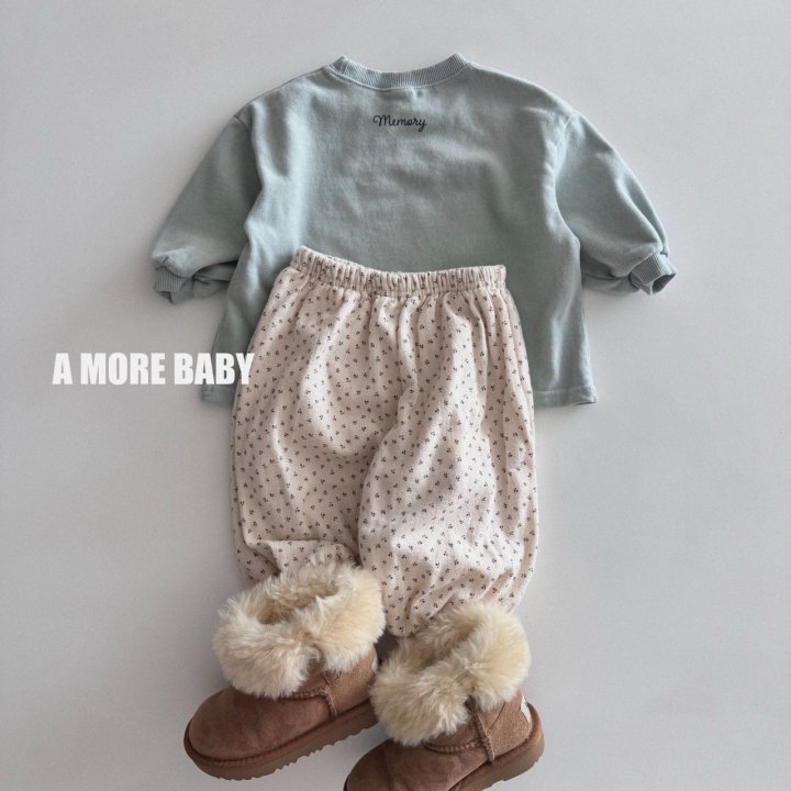 A More - Korean Baby Fashion - #babygirlfashion - Round Flower Pants - 6