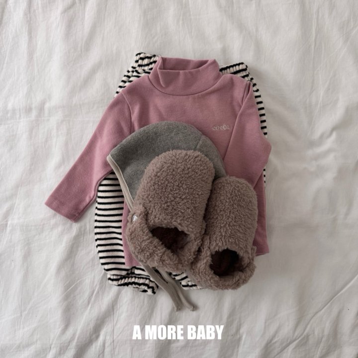 A More - Korean Baby Fashion - #babygirlfashion - Cocoa Turtleneck - 9