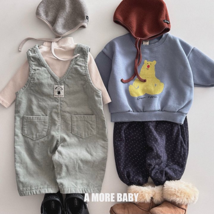 A More - Korean Baby Fashion - #babylifestyle - Round Flower Pants - 7