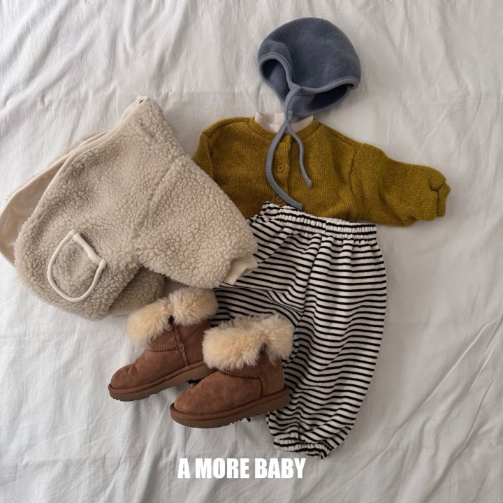A More - Korean Baby Fashion - #babylifestyle - Cheetos Wool Cardigan - 11