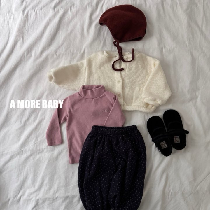 A More - Korean Baby Fashion - #babyoutfit - Round Flower Pants - 11