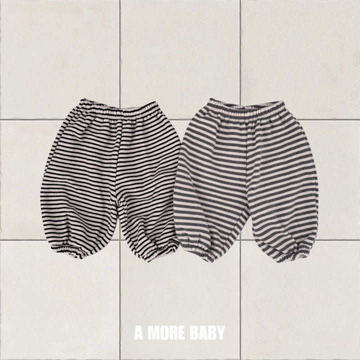 A More - Korean Baby Fashion - #babyoutfit - Striped Pants