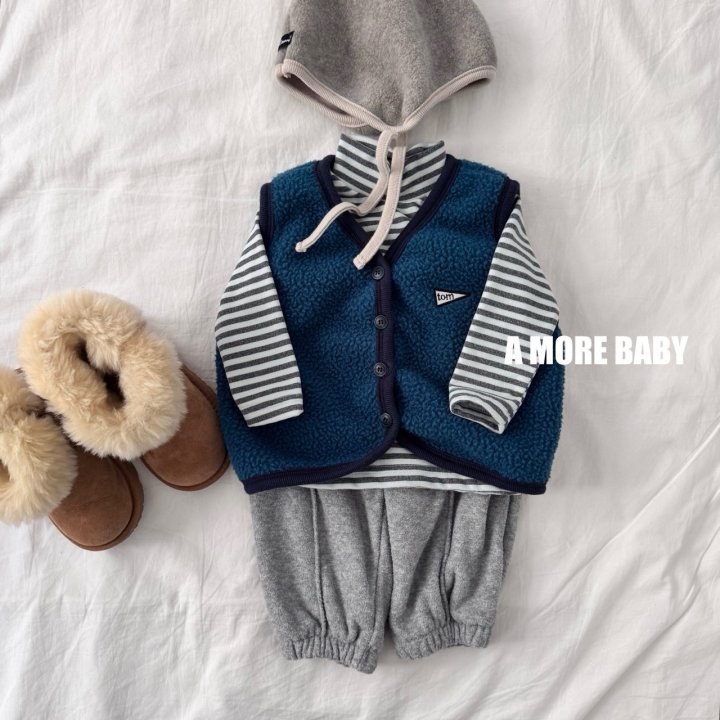 A More - Korean Baby Fashion - #babyoutfit - Tom Vest - 12
