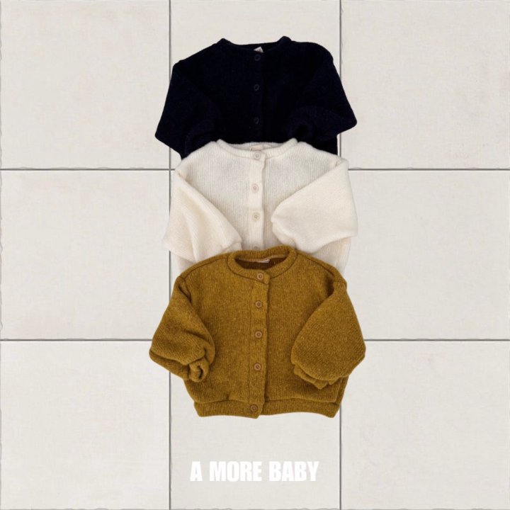 A More - Korean Baby Fashion - #babywear - Cheetos Wool Cardigan