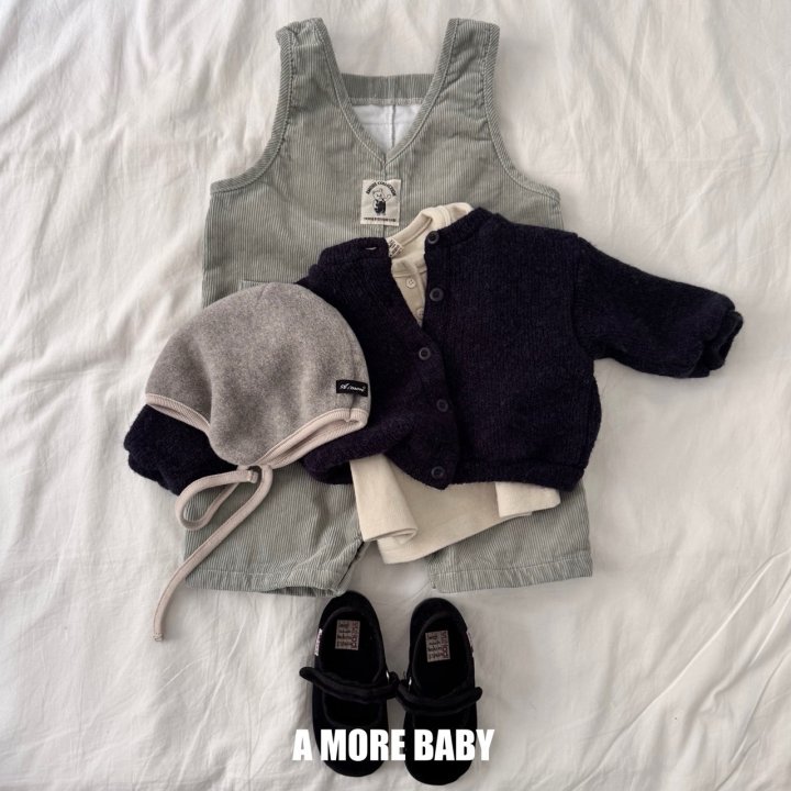 A More - Korean Baby Fashion - #onlinebabyboutique - Cheetos Wool Cardigan - 2