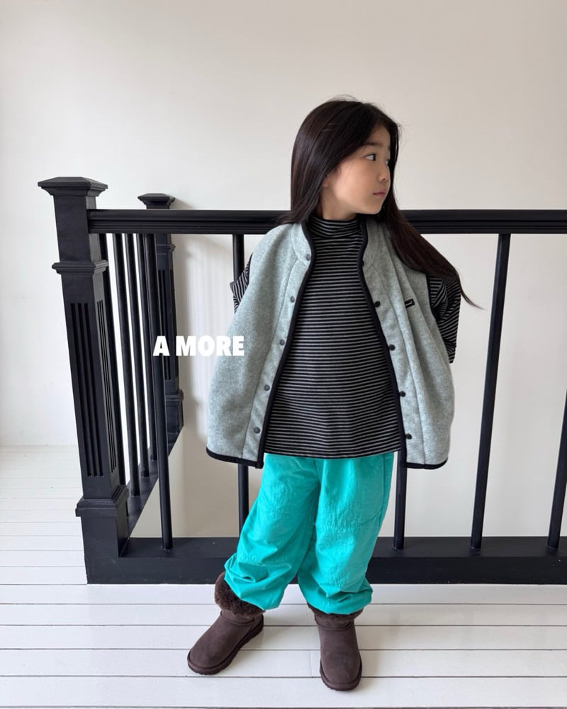 A More - Korean Children Fashion - #stylishchildhood - Kancho Turtleneck Tee - 4