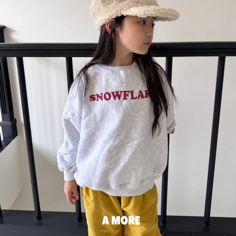 A More - Korean Children Fashion - #designkidswear - Snowman Sweatshirt - 9