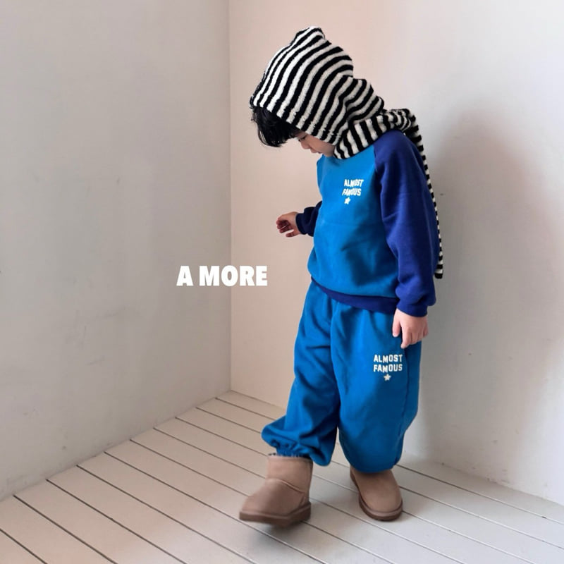 A More - Korean Children Fashion - #designkidswear - Block Sweatshirt - 8