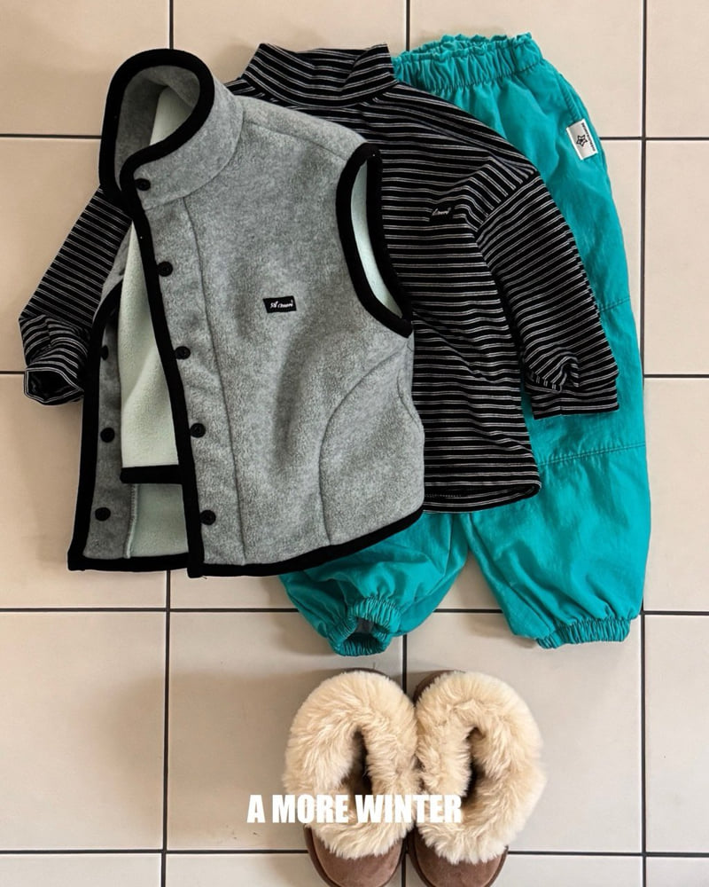 A More - Korean Children Fashion - #discoveringself - Stamp Vest - 12