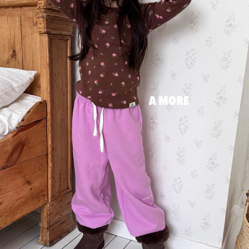 A More - Korean Children Fashion - #littlefashionista - Camellia Tee - 8