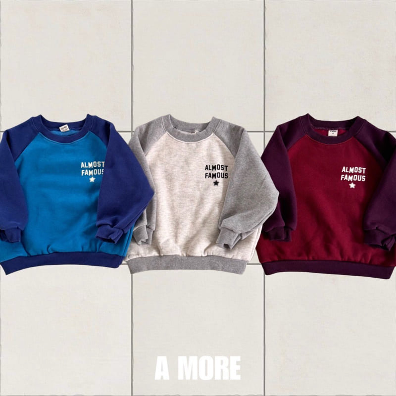 A More - Korean Children Fashion - #littlefashionista - Block Sweatshirt