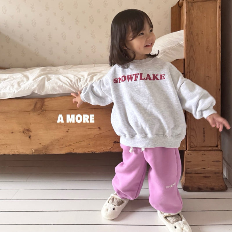 A More - Korean Children Fashion - #magicofchildhood - Snowman Sweatshirt - 4