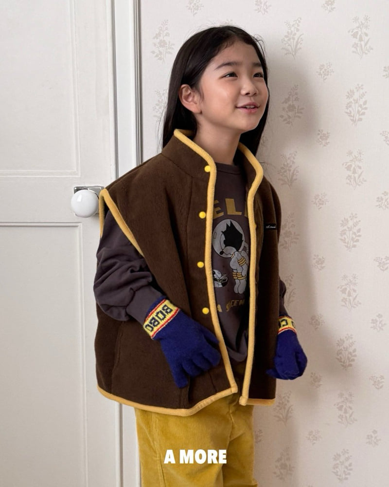 A More - Korean Children Fashion - #prettylittlegirls - Universe Sweatshirt - 10